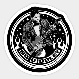Bo Diddley Sticker